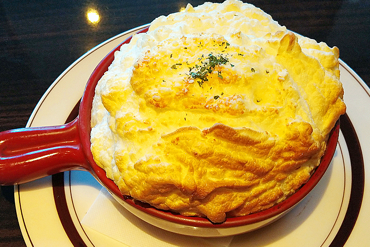 コニワコーヒー（たまプラーザ）窯焼きふわふわスフレドリア